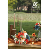 Dusty Rose Silk Flower Combo: Wedding Centerpieces & Home Decor