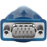 StarTech.com 17in (43cm) 1-Port USB to Serial Adapter Cable, USB-A to DB9 RS232 Adapter, Prolific Chipset - M/M