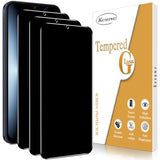 [3 Pack Privacy Screen Protector for Samsung Galaxy A26 5G, Anti Spy, Anti Scratch, Bubble Free, 9H Hardness, Ultra Resistant, HD Clear, Case Friendly