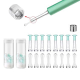 Replacement Tips Ear, 16 Pieces Waterproof Silicone Ear Spoon For Ear Wax Removal Endoscope, Original Ear Cleaner Tips For C3/C3 Pro/M9 Pro/X11 Pro/K10/X17 Pro/T5