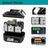 18V Lithium Battery Replace For Makita 18V Battery 5.0Ah Compatible With Bl1830B Bl1840B Bl1860B Bl1815B Makita Batteries