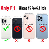 For Iphone 15 Pro Case 6.1",Cute Clear Flowers Design For Girls Women Shell Pattern Soft Lightweight Slim Fit Tpu Shockproof Phone Cover For Iphone 15 Pro, Pink Garden Floral