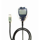 Usb Cable For Lifescan Onetouch Glucose Diabetes Meters: Ultra2, Ultramini, Ultralink And Ultrasmart With Clear Usb Case, Works With Tidepool, 001B