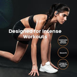 TREBLAB X3 Pro - Ultra Comfortable Earhooks, Pure-HD Sound, Punchy Bass, 145H Battery, Waterproof & Sweatproof Bluetooth Earbuds, Mics for Calls, True Wireless Ear Buds for Sports Workout Running