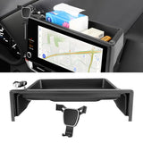 Car Phone Holder Center Console Organizer For Toyota Sienna 2025 2026?12.3-inch Screen?Not Fit LE 8-inch Screen? Auto Accessories Navigation Bracket