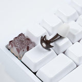 Artisan Keycaps Coffee-Shaped Resin Keycap Esc Custom 1U Handmade Keycaps For Mx Switch Mechanical Keyboards Key Cap