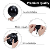 105PCS Black Balloon Kit in 4 Sizes for Arches, Birthdays, Weddings, New Year & Holidays