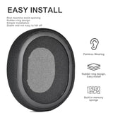 Kraken Kitty V2 Pro Ear Pads Replacement Ear Pads Cushions Compatible With Razer Kraken Kitty V2 Pro Headphones Comfort Mesh Fabric Memory Foam Headset Earpads Ear Cups Cover Repair Parts (Black)