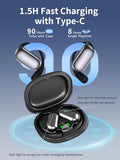 144 Languages AI Translation Earbuds, Bluetooth 5.4 Headphones Translator, 4-in-1 Smart Mode Touch Screen Real-Time Earphones Fit iOS and Android