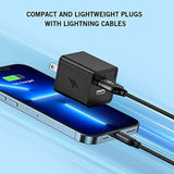 2 Pack Iphone Charger,Iphone 14 Wall Charger Cube Dual Port Usb-A Adapter Block With 10Ft Usb A To Lightning Fast Charging Cable Cord For Iphone 14/13/12/11/Pro Max/Pro/Plus,8 Plus/7/6/Xs/Xr/X/Se,Ipad