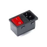 Ac-14-F16 3Pcs 10A 250V Kcd4 Copper Power Socket Fuse 3Pin Outlet