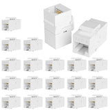 Rj45 Coupler, 20 Pack Ethernet Coupler, Rj45 Keystone Jack Cat6 Coupler Female