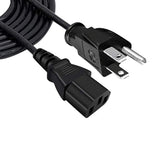 Power Cord Replacement For Lifepro Rumblex 4D Turbo 3D Waver Press Vibration Plate Exercise Machine 3 Prong Power Cord 8Ft Ac Power Cable