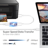 3 Pack Usb C Coupler 240W Usb C To Usb C Connector Female To Female Adapter 40Gbps Type C Extender Adapter Video Display For Tv Pc Laptop Tablet Phone And More Usb-C Devices