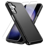 For Galaxy A15 5G Phone Case,With Screen Protector,Heavy-Duty Tough Rugged Shockproof Protective Phone Case For Samsung A15 5G, Black