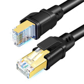 Cat 8 Ethernet Cable, 2 Pack 10Ft High Speed 40Gbps 2000Mhz 26Awg Network Inte