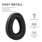 Pxc 550 Cooling Gel Ear Pads Replacement Ear Pads Cushions Compatible With Sennheiser Pxc 480 Pxc 550 Pxc 550-Ii Mb 660 Uc Mb 660 Mc Headphones High-Density Memory Foam Earpads Ear Cups Cover (Black)