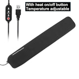 Warm Keyboard Pad, New 2024 Design Heated Keyboard Pad, Ergonomic Wrist Rest Pad, Infrared Heat, Hand Warmer, Wrist Warmer, Usb Device