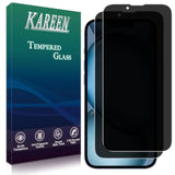 2 Pack Privacy Screen Protector For Iphone 14 Anti Spy Private Tempered Glass Film 6.1-Inch, 9H Hardness, Anti Scratch, Bubble Free, Case Friendly, Easy To Install