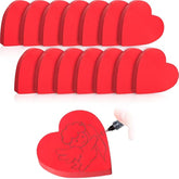 1200 Pcs Heart Sticky Notes Valentines Day Notepads 3 X 3 Inch Red Heart Post Funny Self Adhesive Cute Notepads Memo Stickers For Office School Home Valentine Party Decor Supplies