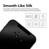 (3Sets) Galaxy S22 Ultra(6.8Inch) Anti-Glare Matte Anti-Fingerprint Screen Protector Edge 3D Full Cover Unbreakable Soft Film Easy Installation With Guide Tool, Fingerprint Compatible