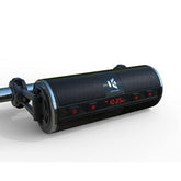 Motorcycle Speakers Bluetooth Waterproof Radio Audio System Built-In Amplifier, 3 Inch Metal Mp3 Player, Great For Atv, Scooter Bike,12 Volt Vehicle, K2Bl