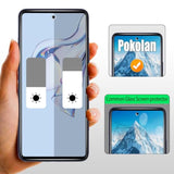 (3 Pack Privacy Screen Protector Designed For T-Mobile Revvl 7 Pro 5G Anti-Spy Tempered Glass Film, Anti Scratch, Bubble Free, Black