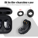 Ear Tips For Samsung Galaxy Buds Live 2020(Dsm-R180) Earbuds Accessories,Soft Silicone Anti-Slip Ear Adapter Sets Replacement-8 Pairs(Black)