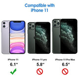 Screen Protector For Iphone 11 6.1-Inch With Camera Lens Protector, Tempered Glass Film, 2-Pack Each