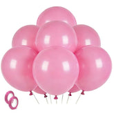 Pink Balloons Light Pink Birthday Decorations 30 Pack 18 Inch Round Gender Reveal Ballons For Birthday Wedding Anniversary Baby Shower Gender Reveal Party Decoration
