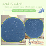 Portable Headphone Case For Iclever Bth 20, Travel Carrying Pink Hard Eva Over Ear Headphone Case With Mesh Pocket Storage Cable