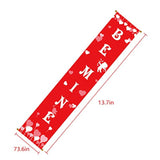 Valentine’S Day Banner Decorations -V-Day Porch Sign Door House Party