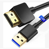 Usb To Hdmi Charging Cord Cable 1.6Ft, Usb 2.0 Male To Hdmi Male Fast Charger