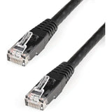 7Ft Cat6 Ethernet Cable - Black Cat 6 Gigabit Ethernet Wire -650Mhz 100W Poe++