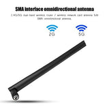 3Pcs Network Card Router Antenna, 2.4G/5G Dualband 5Dbi Sma Antenna For Rt-Ac68U Ac66U