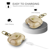 For Airpods 4 Case, Compatible With Airpods 4Th Generation Case For Women Men, Cute Leather Full Body Shockproof Protective Cover For Airpods 4Th Generation, Drop Protection (A)