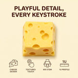 Personality Cheese Keycaps Keycap Resin Keycap Mechanical Keyboard For Key Caps For Cherry Mx Switches Keyboards Diy For Key Cap, Computer Keyboards, Keyboards, Mice And Accessories