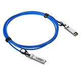 10G Sfp+ Dac Cable Blue Sfp+ Direct Attach Passive Copper Twinax Cable Compatible With Ubiquiti 1M(3.3Ft), Storage Network Ethernet Copper Switch Cables