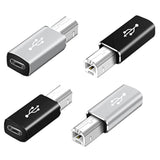 Usb C To Usb B Adapter 4-Pack Usb C Female To Printer Male Converter Adapter C