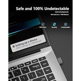 Mouse Jiggler Undetectable,Mouse Mover Device Has Two Swing Modes Jiggle And M