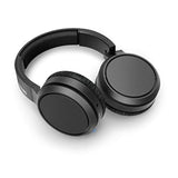 PHILIPS H5205 Over-Ear Wireless Headphones with 40mm Drivers, Lightweight Cushioned Headband, Black