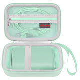 Carrying Case For Gl.Inet Gl-Mt3600Be (Beryl 7)/ Gl-Mt3000 (Beryl Ax)/ Gl-Axt1800 Portable Travel Router, Pocket Wifi Hard Travel Bag, Mini Mobile Hotspot Router Storage Holder, Green