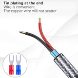 Rca To Speaker Wire Adapter, 2 Pack 6.6 Ft, Speaker Wire Rca Male Plug Jack Co