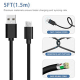 Micro USB Adapter for Nintendo NES Classic Mini Edition 2016, SNES Super NES Classic Mini Editon 2017, Classic Console 2018, Google Speaker Charging