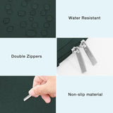 MOSISO Laptop Case 13-14 inch, 13.3 inch Laptop Sleeve Bag Compatible with MacBook Air 13.6/Pro 13/Pro 14, HP Dell ASUS Lenovo Notebook, Neoprene Carrying Case with Horizontal Pocket, Emerald Green