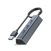 Usb 3.0 Hub 4-Port Usb A Splitter Ultra-Slim Usb Data Hub Portable Usb Port Ex