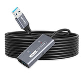 25Ft / 7.5M Usb 3.0 Active Extension Cable, Usb3.0 Male To Female Extender Rep