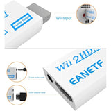 Wii To Hdmi Converter, Wii To Hdmi 1080P With 5Ft High Speed Hdmi Cable Wii2 H