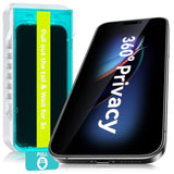 [2-Pack Compatible With Iphone 17 Pro Max/16 Pro Max 360° Privacy Screen Protector - 4-Way Anti-Spy Tempered Glass, Shatterproof, Anti-Peep, Scratch Resistant