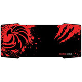 Large Gaming Mouse Pad (36×16 Inch), Non-Slip Rubber Base, Stitched Edges, Professional High-Performance Extended Mousepad Mouse Mat, 2 Designs Available By Gamingeagle - Eagle Design
